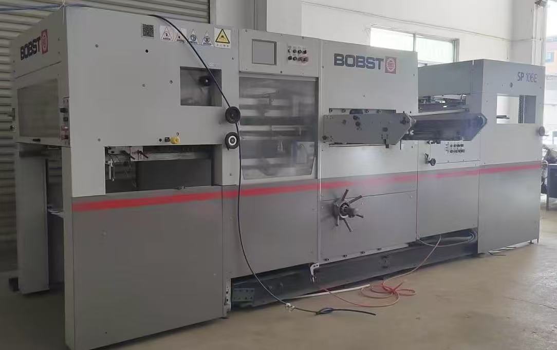 BOBST Platen Die Cutting Machine BOBST Platen Die Cutting Machine